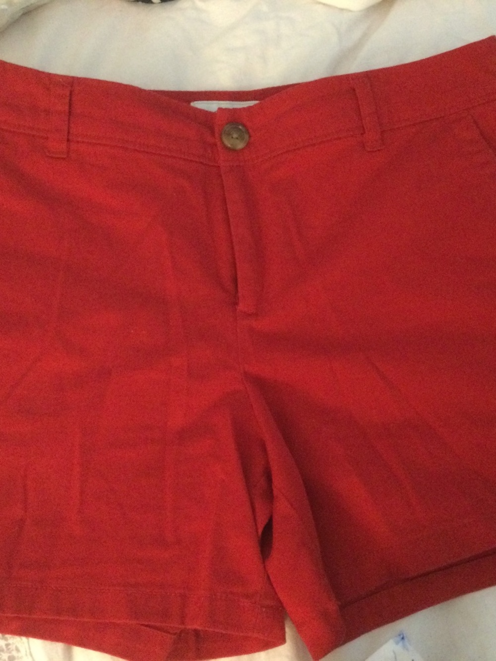 Liz Claiborne Red Shorts